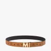 Claus Studded M Reversible Belt 1.75" In Visetos