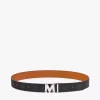 Claus Studded M Reversible Belt 1.75" In Visetos