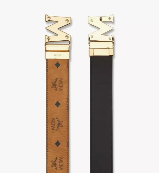 Claus Studded M Reversible Belt 1.75" In Visetos