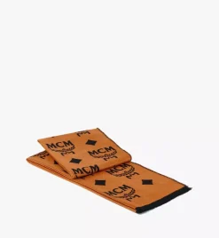 Contrast Monogram Jacquard Stole In Resilk