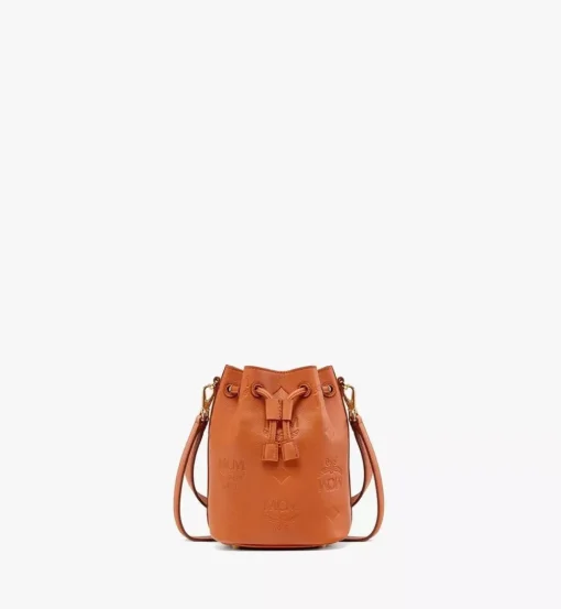 Dessau Drawstring In Embossed Monogram Leather