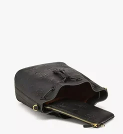 Dessau Drawstring In Embossed Monogram Leather