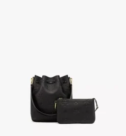 Dessau Drawstring In Embossed Monogram Leather