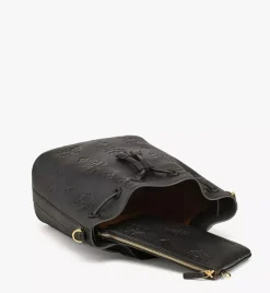 Dessau Drawstring In Embossed Monogram Leather