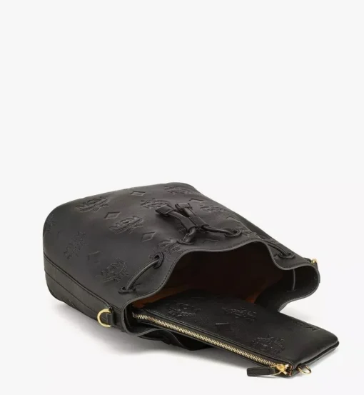 Dessau Drawstring In Embossed Monogram Leather