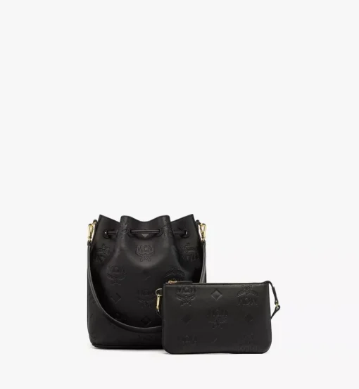 Dessau Drawstring In Embossed Monogram Leather