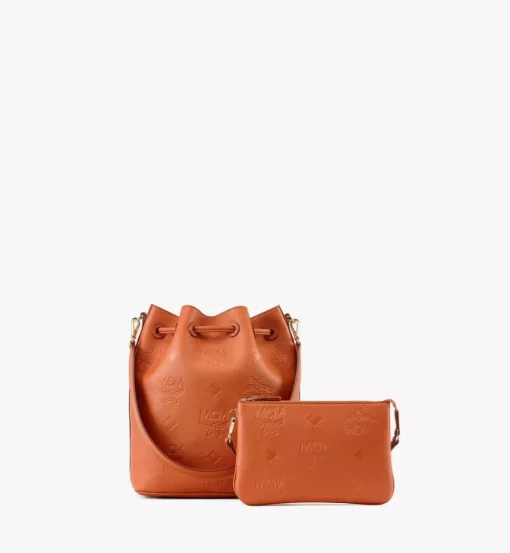 Dessau Drawstring In Embossed Monogram Leather