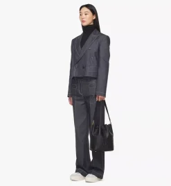 Dessau Drawstring In Embossed Monogram Leather