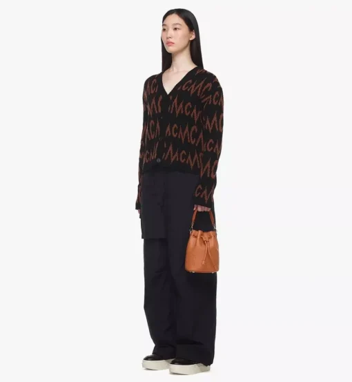 Dessau Drawstring In Embossed Monogram Leather