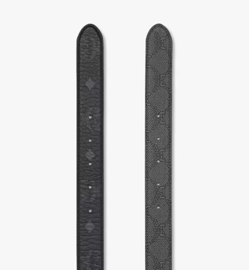 Diamond Buckle Reversible Monogram Belt