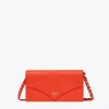 Diamond Chain Wallet In Spanish Calf Leather