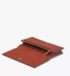 Diamond Chain Wallet In Spanish Calf Leather