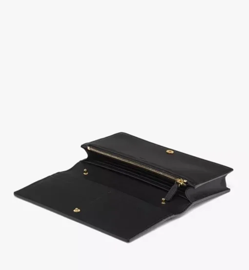 Diamond Chain Wallet In Spanish Calf Leather
