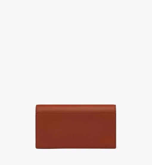 Diamond Chain Wallet In Spanish Calf Leather