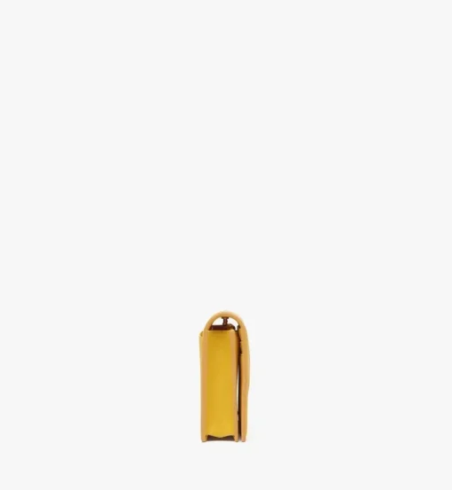 Diamond Chain Wallet In Spanish Calf Leather