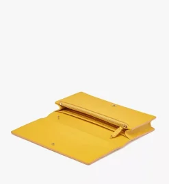Diamond Chain Wallet In Spanish Calf Leather