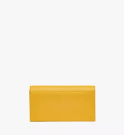 Diamond Chain Wallet In Spanish Calf Leather