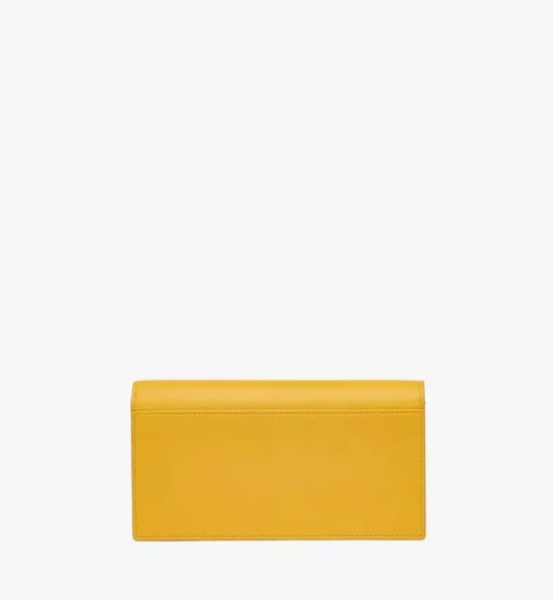 Diamond Chain Wallet In Spanish Calf Leather