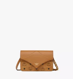 Diamond Shoulder Bag In Visetos Leather Mix