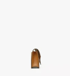 Diamond Shoulder Bag In Visetos Leather Mix