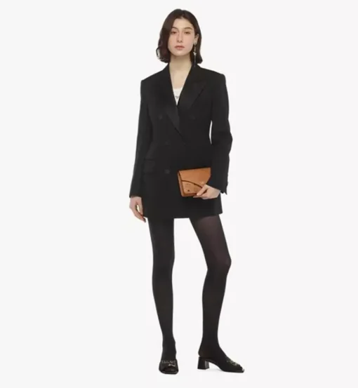 Diamond Shoulder Bag In Visetos Leather Mix