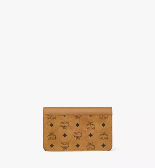 Diamond Shoulder Bag In Visetos Leather Mix