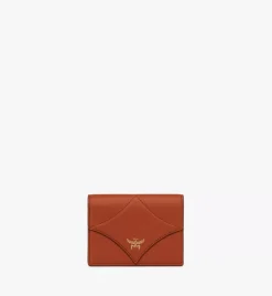 Diamond Snap Wallet In Spanish Calf Leather