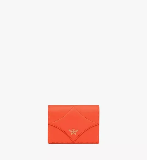 Diamond Snap Wallet In Spanish Calf Leather