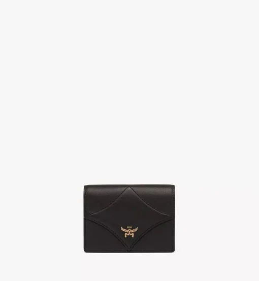 Diamond Snap Wallet In Spanish Calf Leather