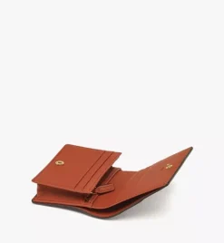 Diamond Snap Wallet In Spanish Calf Leather