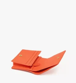 Diamond Snap Wallet In Spanish Calf Leather