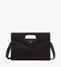 Diamond Tote In Embossed Leather