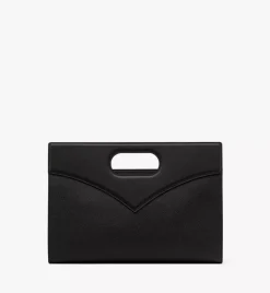 Diamond Tote In Embossed Leather