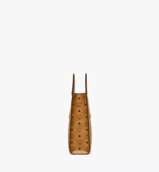 Diamond Tote In Visetos Leather Mix