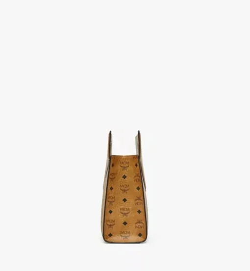 Diamond Tote In Visetos Leather Mix