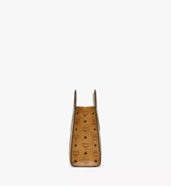 Diamond Tote In Visetos Leather Mix