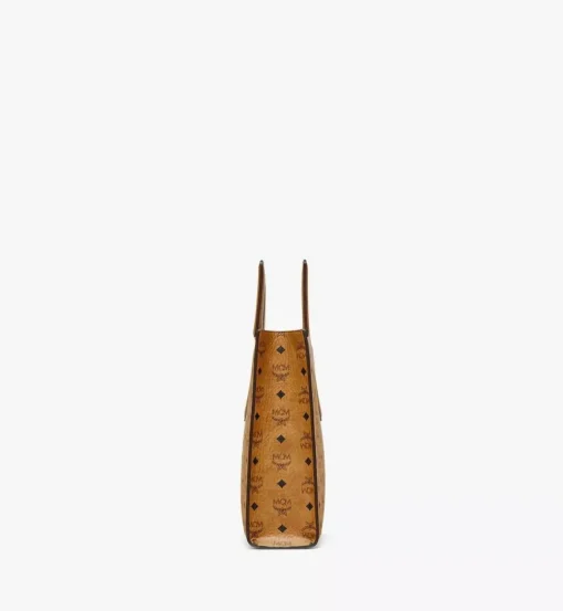 Diamond Tote In Visetos Leather Mix
