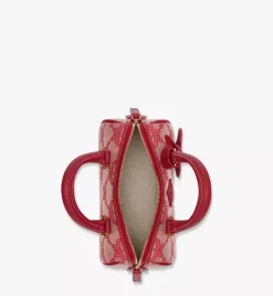 Ella Boston Bag In Lauretos Jacquard