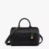 Ella Boston Bag In Maxi Monogram Leather