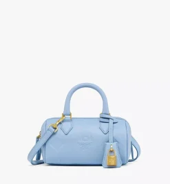 Ella Boston Bag In Maxi Monogram Leather
