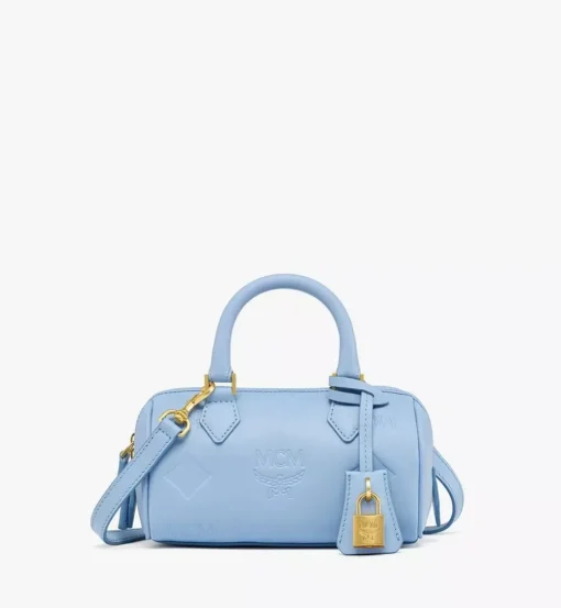 Ella Boston Bag In Maxi Monogram Leather