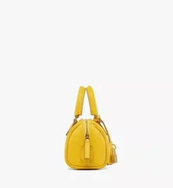 Ella Boston Bag In Maxi Monogram Leather