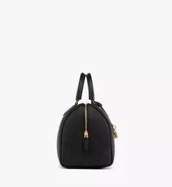 Ella Boston Bag In Maxi Monogram Leather