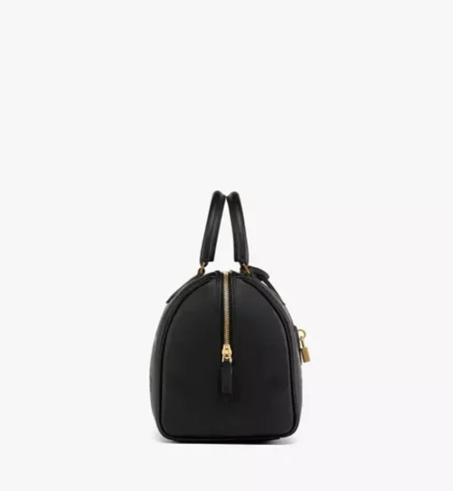 Ella Boston Bag In Maxi Monogram Leather