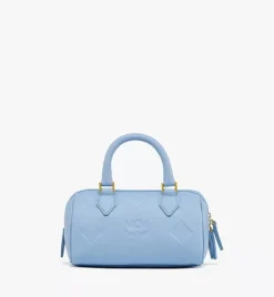 Ella Boston Bag In Maxi Monogram Leather