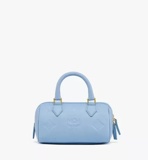 Ella Boston Bag In Maxi Monogram Leather