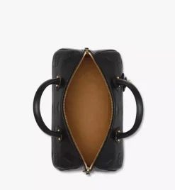 Ella Boston Bag In Maxi Monogram Leather