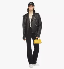 Ella Boston Bag In Maxi Monogram Leather