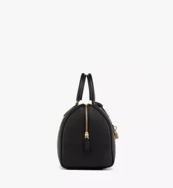 Ella Boston Bag In Maxi Monogram Leather