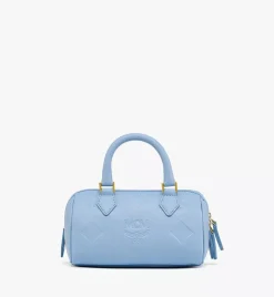 Ella Boston Bag In Maxi Monogram Leather